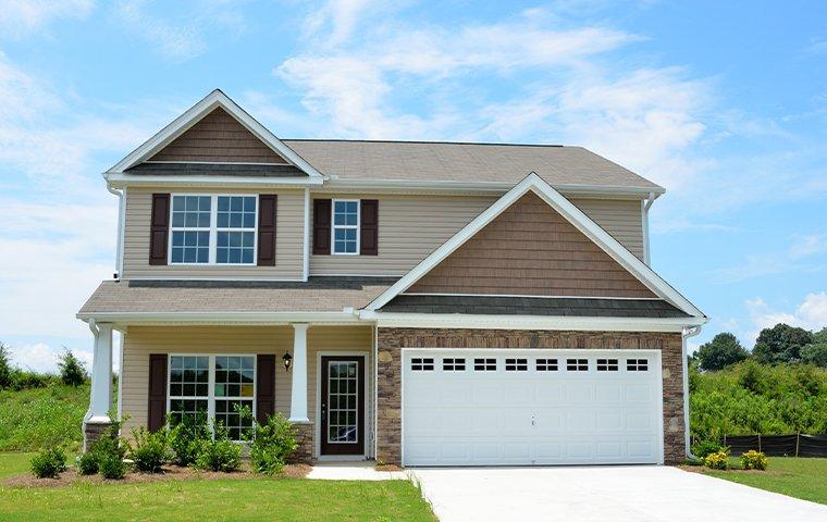 A house with garage