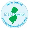 New Jersey Pest Management Association (NJPMA) logo featuring a state map outline